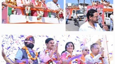 भाजपा की विशाल आशीर्वाद रैली…अमर,तोखन समेत दिग्गज नेताओं ने कहा..जनता ने बनाया रिकार्ड..हम पूरा करेंगे संकल्प