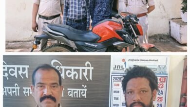 नाक के नीचे से मोटरसायकल पार…गहरी नींद में सोता रहा फरियादी..खरीदार के साथ गिरफ्तार..पुलिस ने इसे भी भेजा जेल