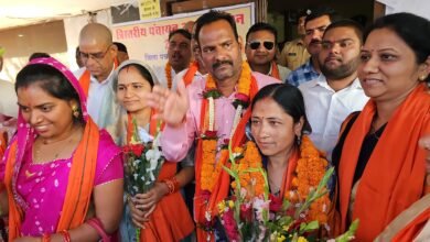 ललिता संतोष कश्यप बनी जिला पंचायत उपाध्यक्ष..कांग्रेस प्रत्याशी स्मृति त्रिलोक को दो मत से हराया..दोहरी जीत से BJP में जश्न
