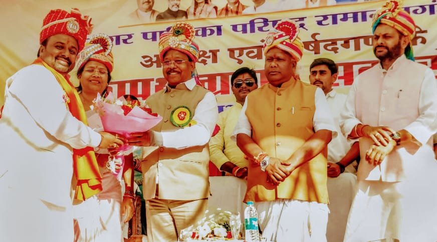 नगर पालिका अध्यक्ष के रूप में तीसरी बार रमन अग्रवाल ने की शपथ ग्रहण नगर पालिका अध्यक्ष के रूप में तीसरी बार रमन अग्रवाल ने की शपथ ग्रहण