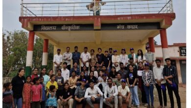 राष्ट्रीय सेवा योजना का सात दिवसीय विशेष सेवा शिविर ग्राम कछार में संपन्न