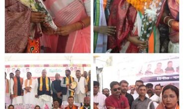 CG NEWS:अध्यक्ष पद हारे हुए निकाय में पार्षदों के शपथ ग्रहण में भाजपा का शक्ति प्रदर्शन.. वहीं अध्यक्ष सहित कांग्रेस पार्षदों ने अलग राह पकड़ते हुए कार्यक्रम को किया फीका