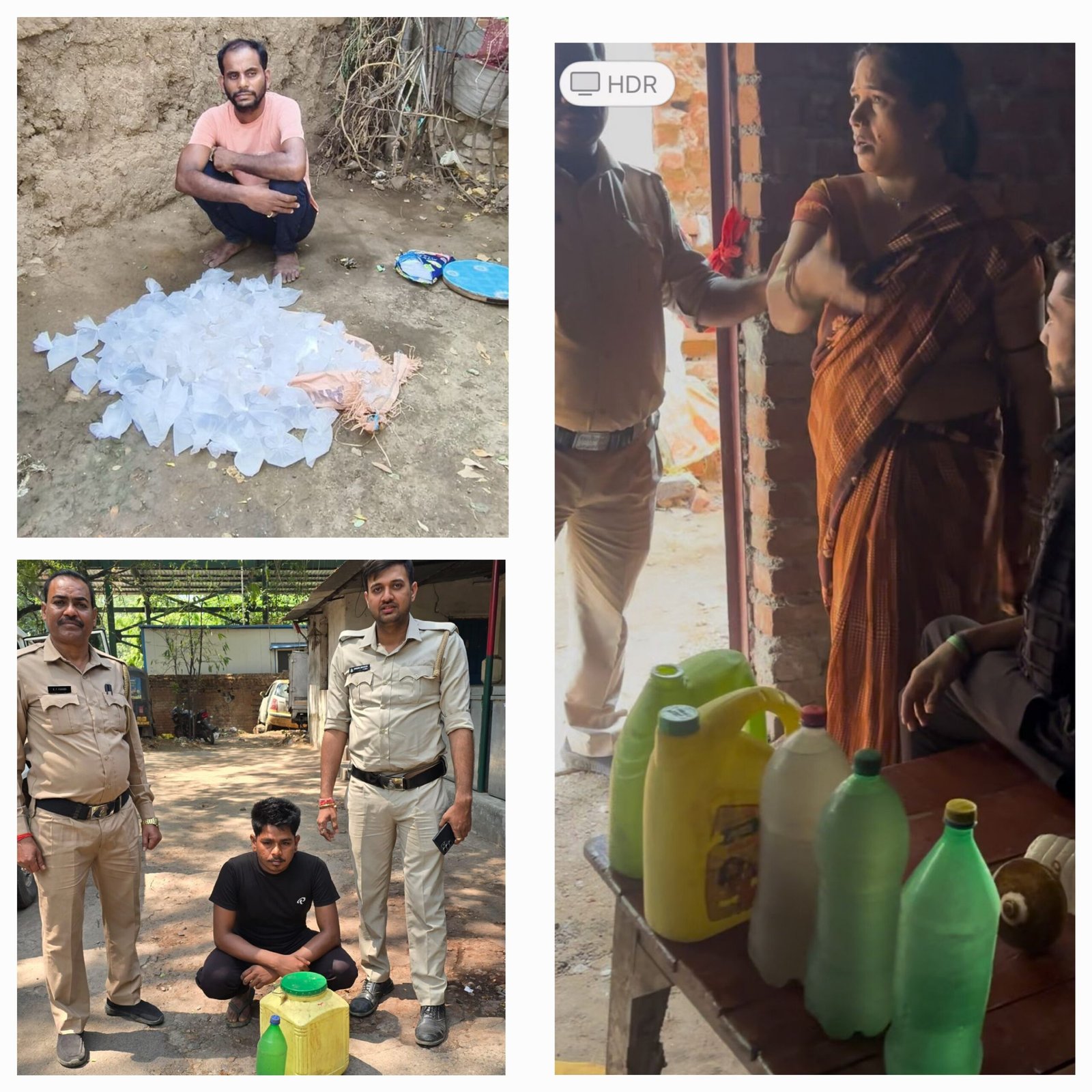 पांच अलग अलग ठिकानों पर छापा…आबकारी ने दर्ज किया अजमानतीय अपराध…101 लीटर देशी शराब बरामद…3 गिरफ्तार पांच अलग अलग ठिकानों पर छापा…आबकारी ने दर्ज किया अजमानतीय अपराध…101 लीटर देशी शराब बरामद…3 गिरफ्तार