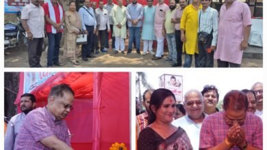 नगर विधायक अमर ने कहा…जन सहयोग से..सब कुछ संभव..समाजसेवी प्रवीण ने बताया..मार्गदर्शन से मिली सेवा की प्रेरणा
