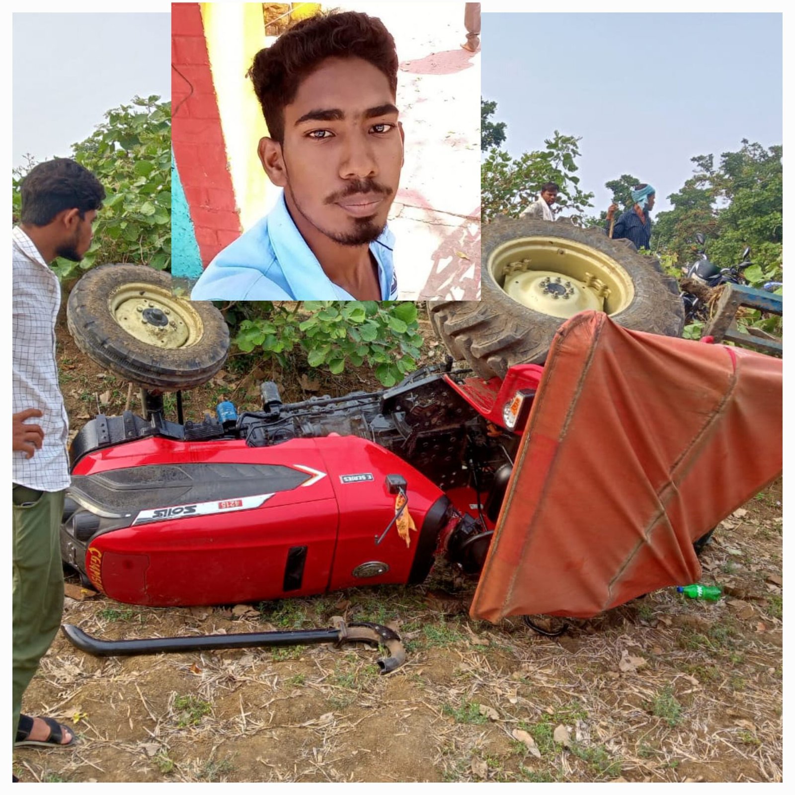 किसानी के दौरान हादसा..ट्रैक्टर पलटने किसान ड्रायवर की मौत…मर्ग कायक कर पुलिस ने शव बरामद कर भेजा अस्पताल