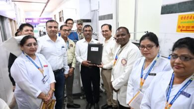 CG News: कलेक्टर ने किया सिम्स अस्पताल का निरीक्षण