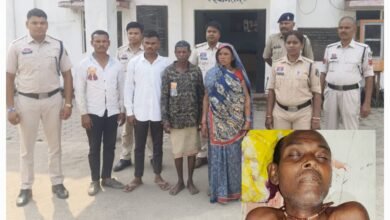 छोटे भाई का मांगा अधिकार..मझले के परिवार ने बड़े भाई को उतारा मौत के घाट..इसने घोंपा पेट में सब्बल..पांचों गिरफ्तार