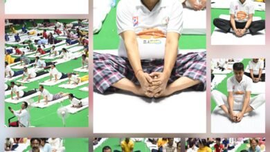 योग भारत की चमकदार वैश्विक विरासत..बोले पूर्व मंत्री अमर अग्रवाल..समूचे शहर और अधिकारियों के साथ किया व्यायाम