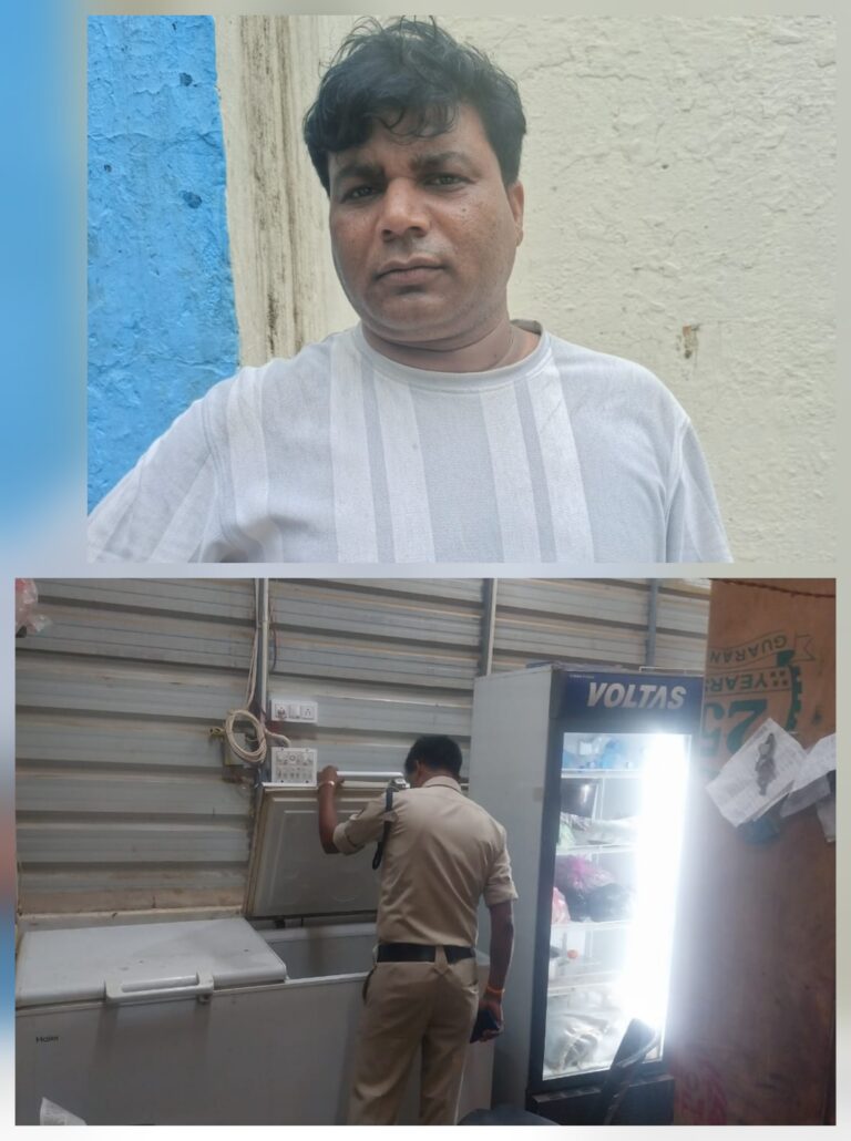 पुलिस की ढाबा में रेड कार्रवाई..संचालक पर अलग अलग धाराओं में अपराध दर्ज…पुलिस ने इस काम को भी किया तमाम