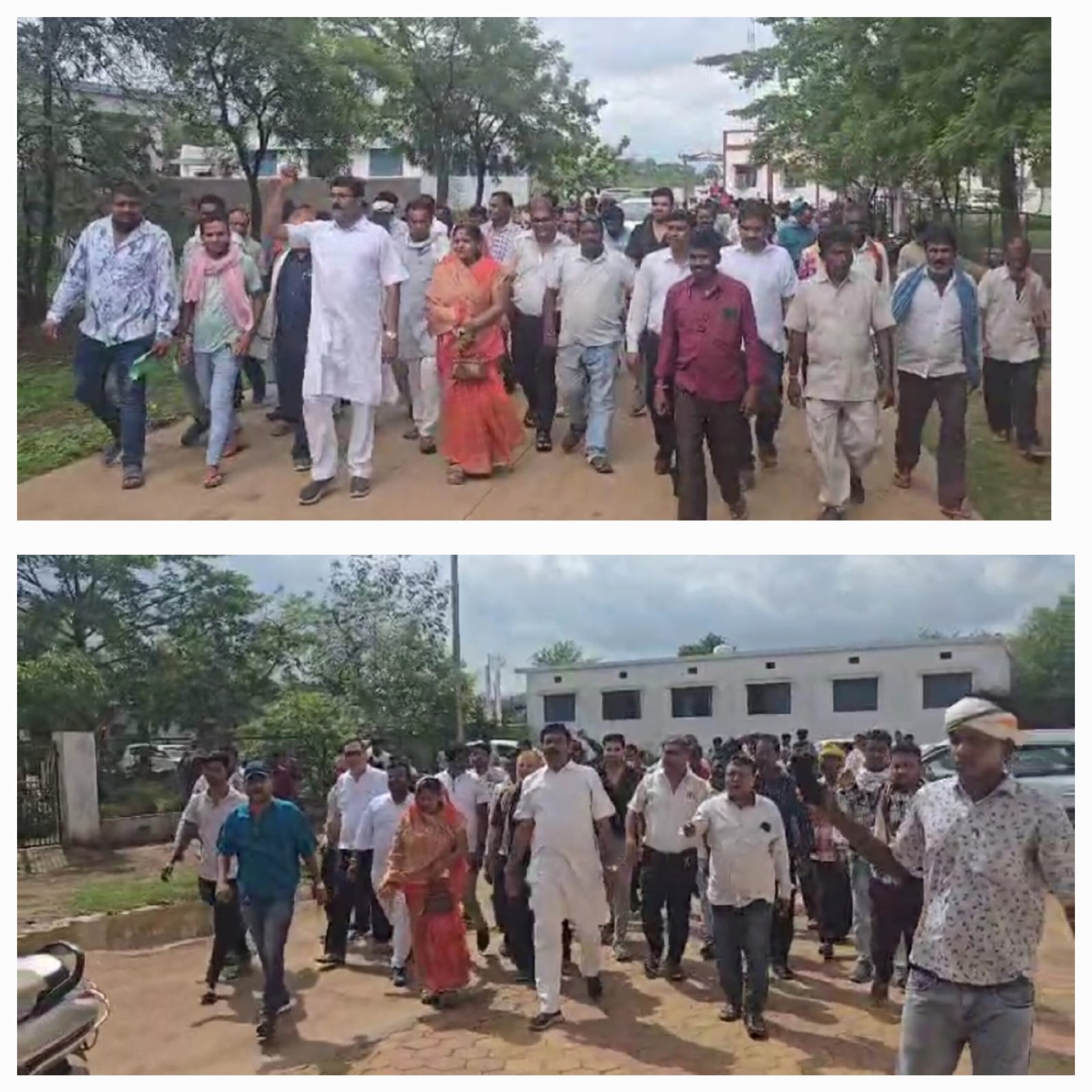 अनिता की अगुवाई में एसडीएम कार्यालय को घेरा…किसानों ने भी दिया साथ..राजेन्द्र ने कहा..जनता के साथ घेरेंगे हाइवे