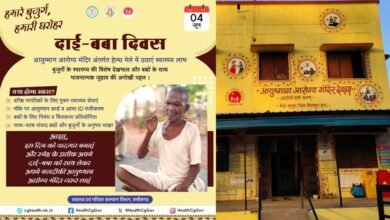 जिले के 218 आयुष्मान मंदिरों में दाई -बबा महोत्सव का आयोजन.. बुजुर्ग, गर्भवती महिलाएं, किशोरी आदि लाभान्वित होंगे