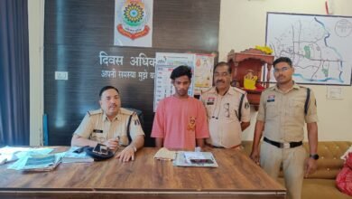 झपटमार को पुलिस ने धर दबोचा…एक लाख की चैन समेत महंगी मोबाइल बरामद…आरोपी न्यायालय के हवाले