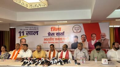 उप मुख्यमंत्री की प्रेस वार्ता…पोस्टर से केन्द्रीय मंत्री गायब…सवाल से असहज साव ने बताया..पाकिस्तान को घुसकर मारा..शिक्षकों पर कही यह बात