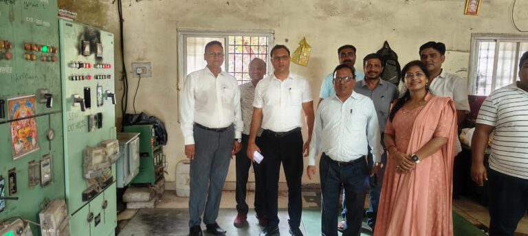 70 लाख का ट्रांसफार्मर स्थापित…कार्यापलक निदेशक ने दबाया बटन…अम्बष्ट ने कहा..10 हजार उपभोक्ताओं को होगा लाभ