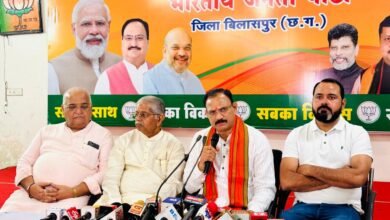 21 को दुनिया करेगी सूर्य नमस्कार…मंत्री श्याम बिहारी ने कहा…बिलासपुर से दुश्मनी नहीं..डॉक्टरों को देंगे निर्देश…मल्टी सुपर स्पेशलिटी पर कही यह बात