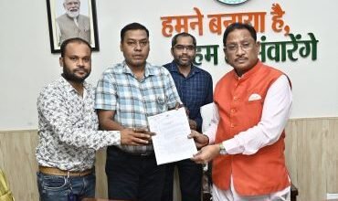 CG NEWS:विशेष शिक्षकों के संविलयन की मांग,मुख्यमंत्री विष्णुदेव साय से मिले संघ के पदाधिकारी