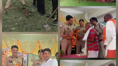 एसएसपी रजनेश सिंह बोले – “सपने वो हैं.. जो नींद में भी सोने न दें”..करमा में किया यह काम