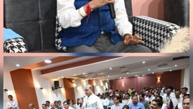 राज्यपाल औचक पहुंचे विश्वविद्यालय .. निरीक्षण और किया संवाद..कहा.. नौकरी देने वाली टीम करें तैयार