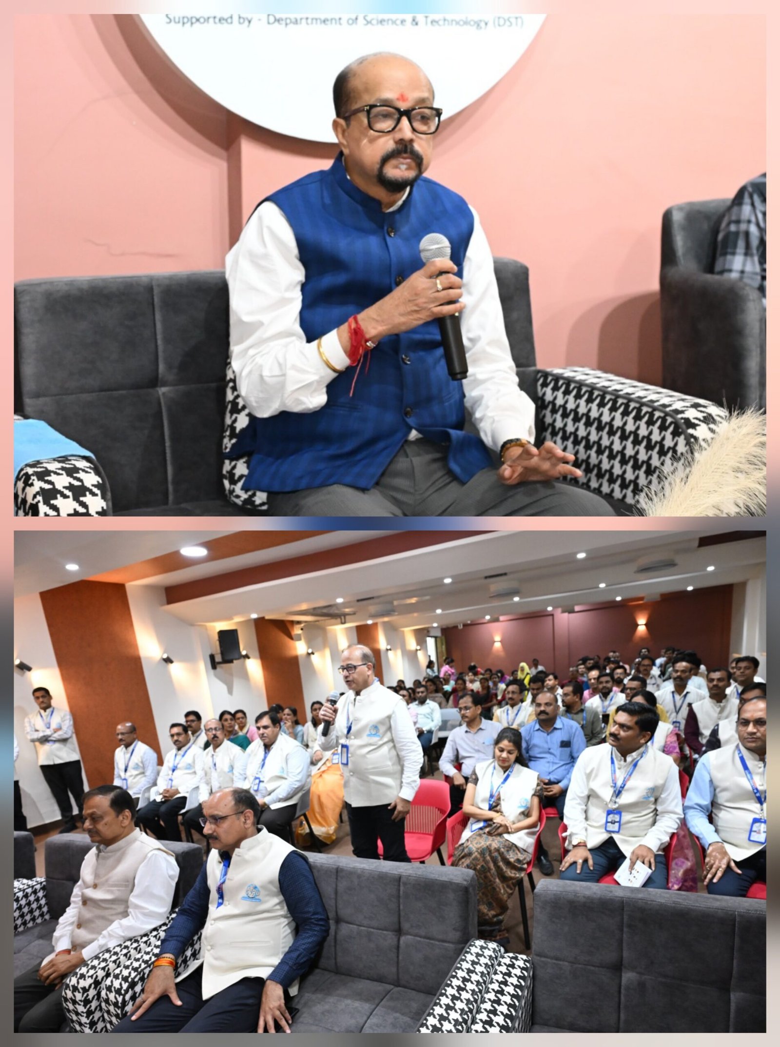 राज्यपाल औचक पहुंचे विश्वविद्यालय .. निरीक्षण और किया संवाद..कहा.. नौकरी देने वाली टीम करें तैयार