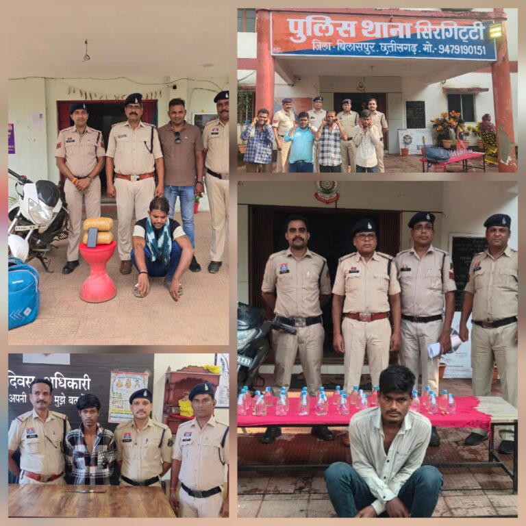 पुलिस का ‘क्लीन ऑपरेशन’ –नशा, चाकू और ठेके के खेल का हुआ पर्दाफाश”