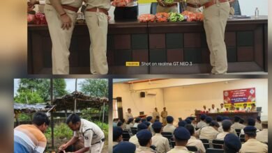 गौवंश को रेडियम पट्टी, अब सड़क हादसों पर लगेगा ब्रेक: बिलासपुर पुलिस की मानवीय पहल..SSP रजनेश ने किया शुभारंभ