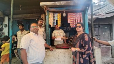 संयुक्त टीम की कार्रवाई…10 दुकानदारों पर कोटपा एक्ट की कार्रवाई…टीम ने चालानी कार्रवाई कर बोर्ड दिया यह आदेश