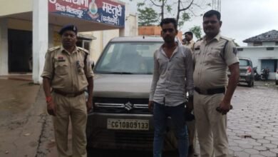 भारी मात्रा में गांजा बरामद..आरोपी गिरफ्तार..7 लाख से अधिक का सामन ज़ब्त