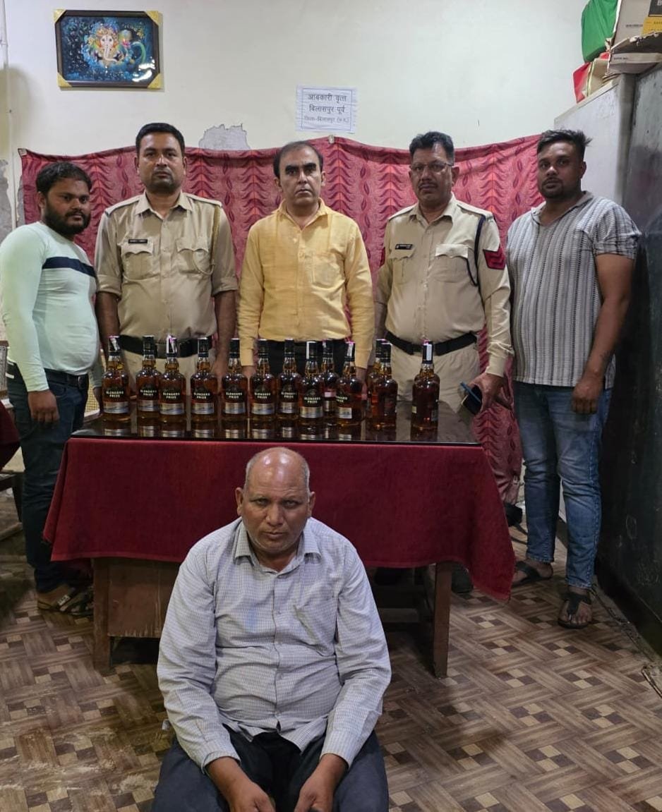 आबकारी टीम की बड़ी कारवाई…मध्य प्रदेश, तेलंगाना राज्य की अँग्रेजी शराब बरामद.. गिरफ्तार आरोपी को भेजा जेल आबकारी टीम की बड़ी कारवाई…मध्य प्रदेश, तेलंगाना राज्य की अँग्रेजी शराब बरामद.. गिरफ्तार आरोपी को भेजा जेल