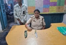 धारदार चाकू के साथ आरोपी गिरफ्तार…कोतवाली पुलिस की कारवाई