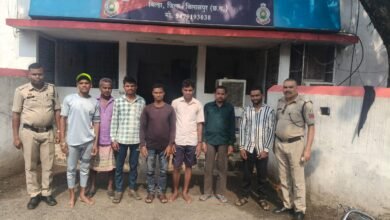 ऑपरेशन प्रहार..7 जुआरी गिरफ्तार…नगद समेत 52 पत्ती बरामद