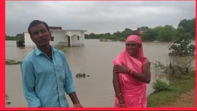बाढ़ की चपेट में मस्तूरी का सोन गांव डूबा… शासन सो गया ! 60 घर जलमग्न, लीलागर की बाढ़ में लहराता प्रशासनिक झूठ”