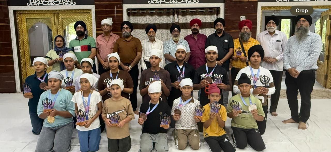 CG NEWS:कुश्ती चैंपियनशिप जीतने वाले बच्चों का गुरुद्वारा दयालबंद में सम्मान