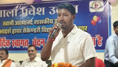 स्वामी आत्मानंद अंग्रेजी माध्यम विद्यालय जशपुरनगर में प्रवेश उत्सव संपन्न 