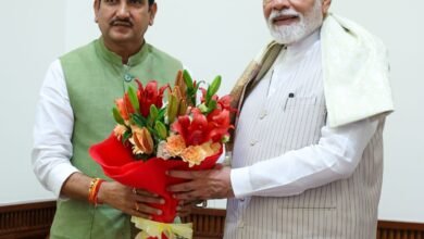 PM नरेन्द्र मोदी से मिले केन्द्रीय राज्यमंत्री तोखन साहू.. विभागीय प्रगति, शहरी विकास और छत्तीसगढ़ के जमीनी मुद्दों पर हुई विस्तृत चर्चा