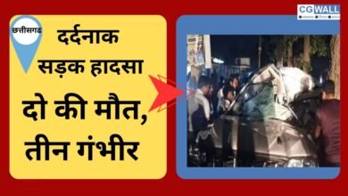 छत्तीसगढ़ में दर्दनाक सड़क हादसा: स्कॉर्पियो पेड़ से टकराई, दो की मौत, तीन गंभीर
