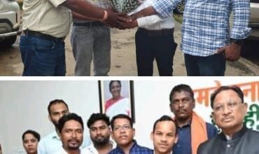 CG NEWS:कुंवर साय पैंकरा बने सरपंच संघ जशपुर के जिलाध्यक्ष , 444 ग्राम पंचायतों के लिए पूरे समर्पण से काम करेंगे