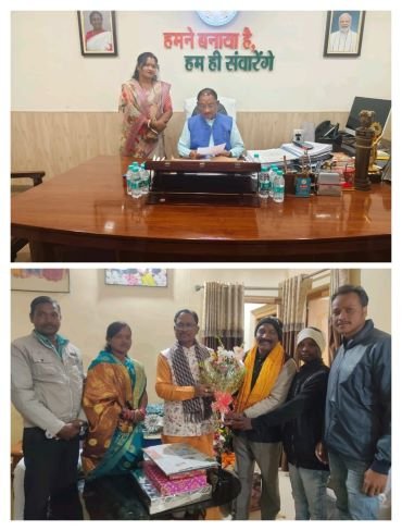 CG NEWS:भाजपा जिला मंत्री सुनीति भोय की पहल रंग लाई,पंडरीपानी से गंझीयाडीह तक सड़क चौड़ीकरण बजट में शामिल CG NEWS:भाजपा जिला मंत्री सुनीति भोय की पहल रंग लाई,पंडरीपानी से गंझीयाडीह तक सड़क चौड़ीकरण बजट में शामिल