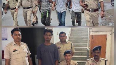 6 आरोपी, 2 मामले, बिलासपुर पुलिस का एक ही जवाब — जेल… हथियार समेत 6 लाख का माल बरामद