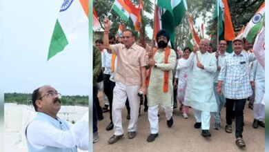 “हर घर तिरंगा” में उमड़ा उत्साह: उप मुख्यमंत्री ने निवास पर फहराया तिरंगा, बिल्हा में निकली भव्य रैली