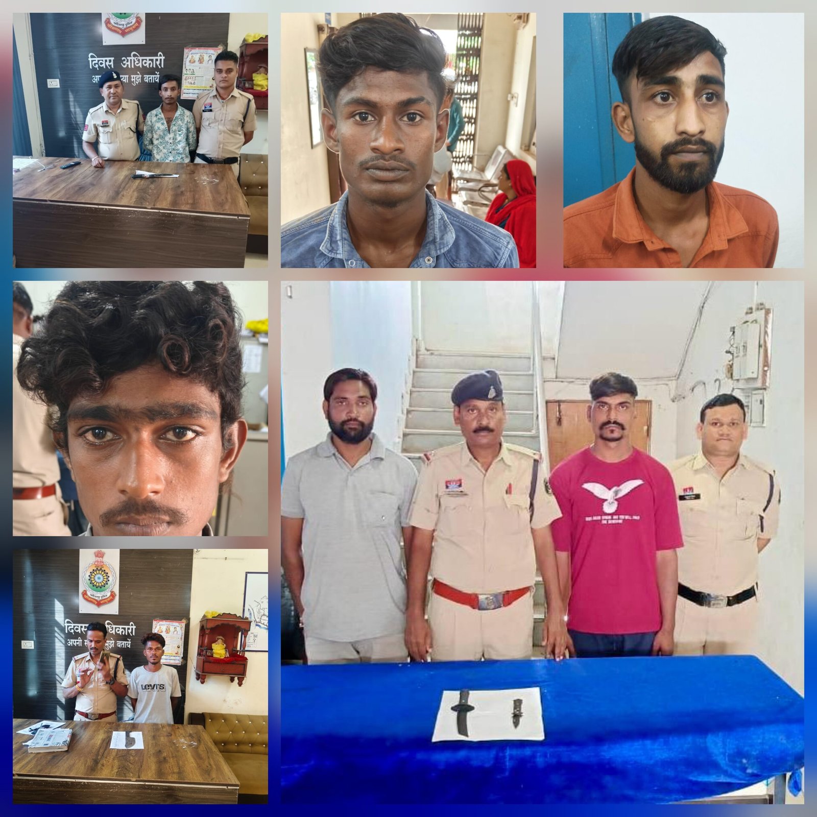 “स्वतंत्रता दिवस से पहले बदमाशों की धार कुंद,..सड़क पर दहशत, थाने में हाज़िरी — पुलिस ने काटी गुंडों की उड़ान”