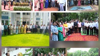 तिरंगे की शान में डूबा बिलासपुर – उच्च न्यायालय से कलेक्ट्रेट तक भारत माता की जयघोष..RRNMU ने मां भारती के सपूतों को कुछ इस तरह किया याद