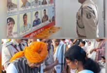 उपमुख्यमंत्री साव और एसएसपी रजनेश ने थामा शहीद परिजनों का हाथ..,गूंज उठा संदेश— बलिदान अमर है”