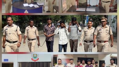 बिलासपुर पुलिस की बड़ी कार्रवाई..हथियारबंद बदमाश गिरफ्तार..संभावित वारदातें टलीं.. एसएसपी रजनेश ने कहा.. आरोपियों की खैर नहीं