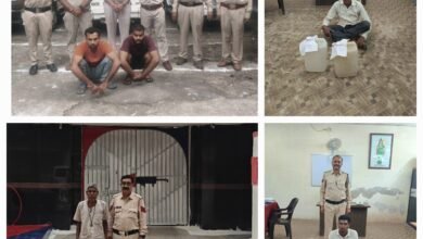 58 लीटर महुआ शराब जब्त, 5 आरोपी जेल दाखिल – आबकारी विभाग की बड़ी कार्यवाही