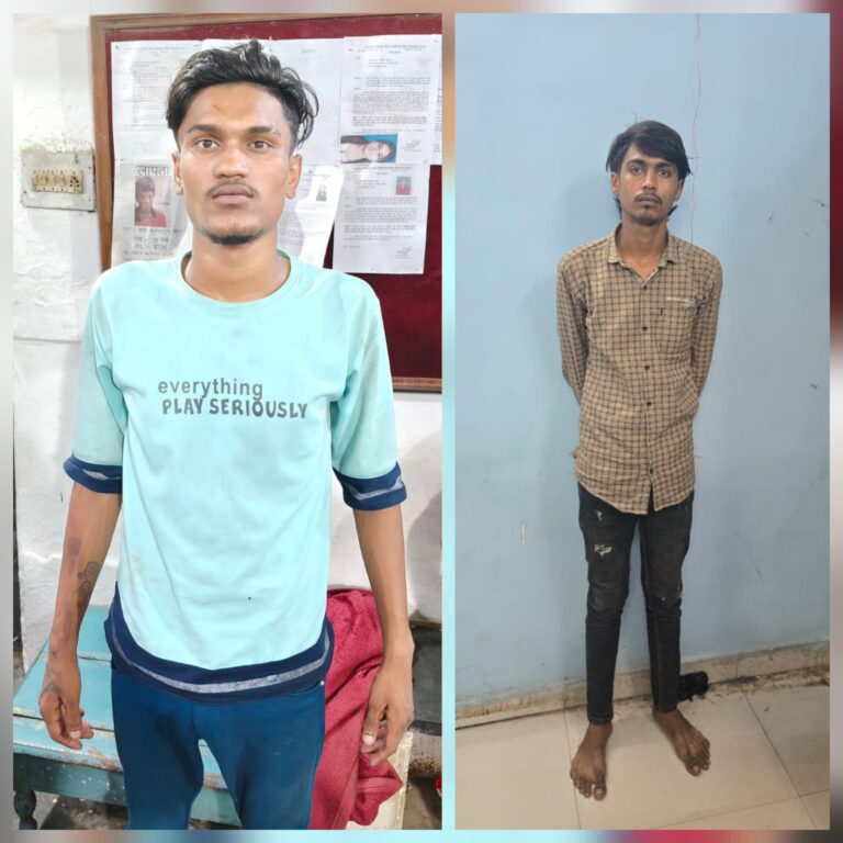 ऑपरेशन प्रहार:पुलिस का बड़ा एक्शन, चोरी का मोबाइल बेचने वाला गिरफ्तार, गुंडा बदमाश की डिक्की से खुखरी बरामद
