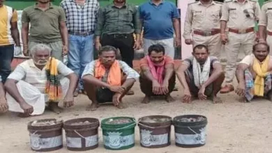 हिट एंड रन: अभयारण्य में हिरण का शिकार,  छह शिकारी गिरफ्तार.. आरोपियों को वन विभाग ने पकड़ा