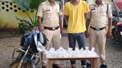 अवैध कच्ची शराब के खिलाफ पुलिस कार्रवाई: 30 लीटर शराब ज़ब्त…बाइक बरामद जब्त