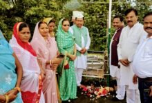 स्वतंत्रता दिवस पर भाजपा कार्यालय में ध्वजारोहण.. गूंजे देशभक्ति के तराने