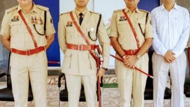 स्वतंत्रता दिवस के अवसर पर पुलिस अधीक्षक ने किया ध्वजारोहण