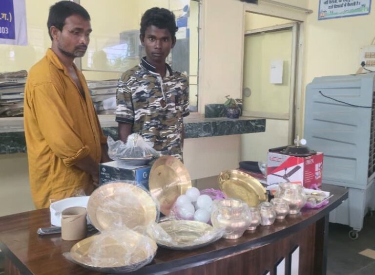 नील बाजार चोरी कांड:  पुलिस ने किया भंडाफोड़ – DVR से लेकर बर्तन तक बरामद”.. आरोपियों के लिए खुला जेल का दरवाजा